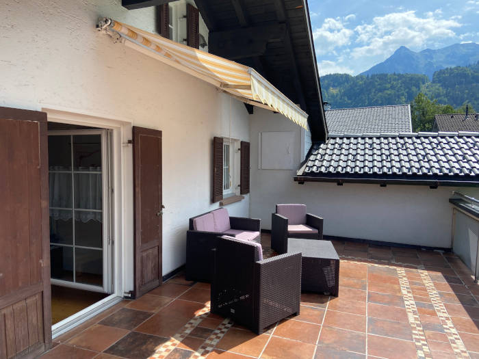 Terrasse hinten